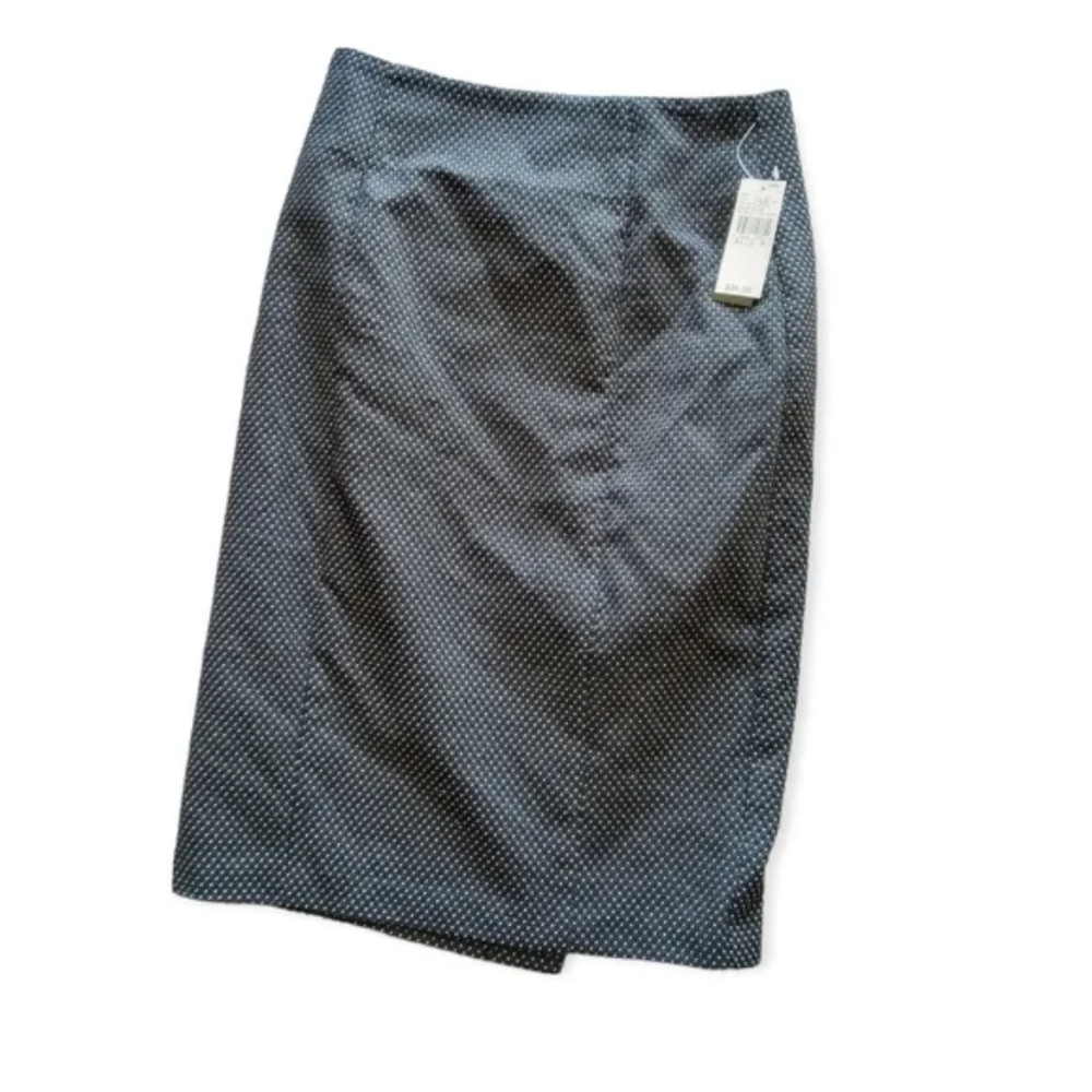 Iz Byer black and white polka dot school girl skirt size 5